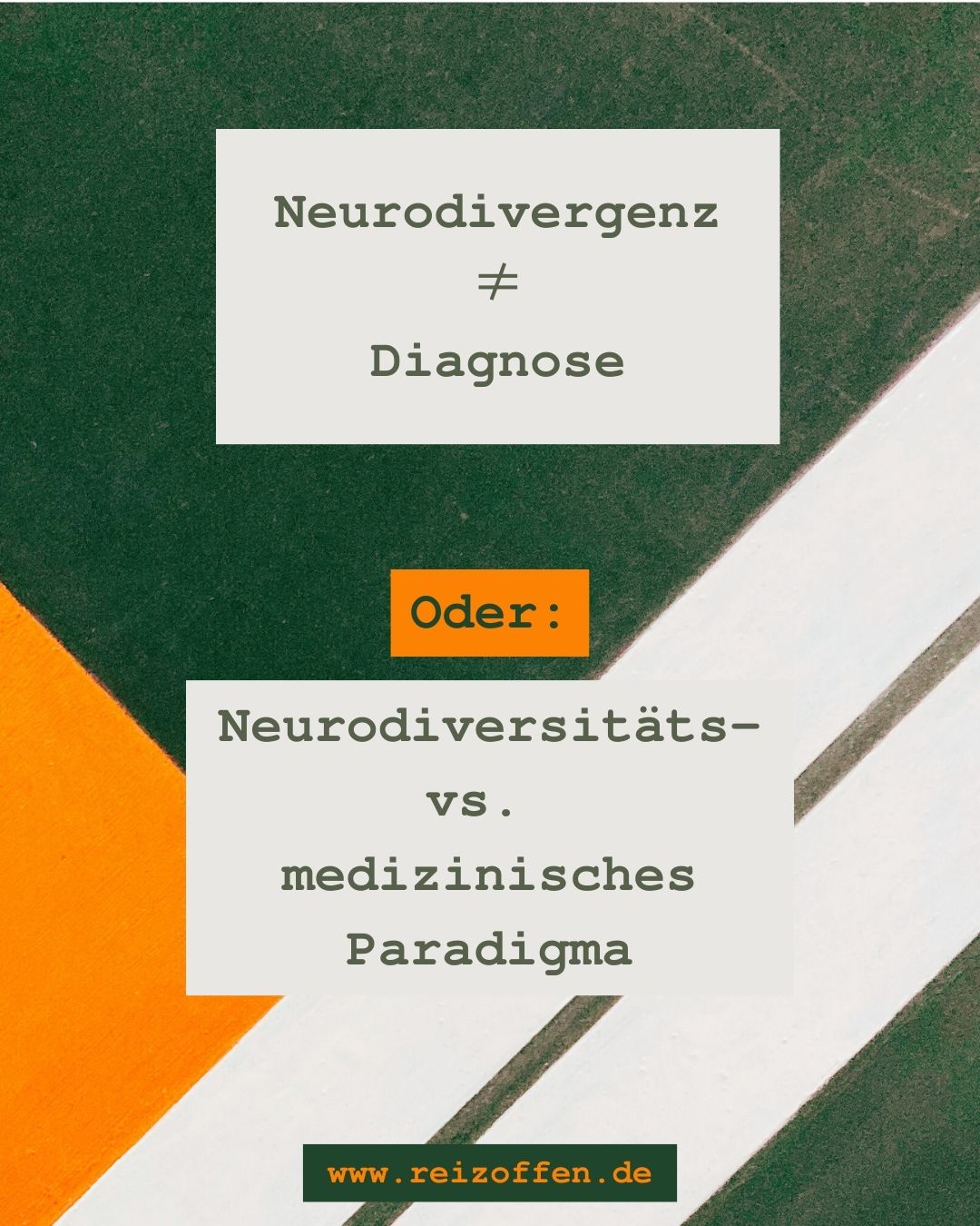 Neurodivergenz ≠ Diagnose